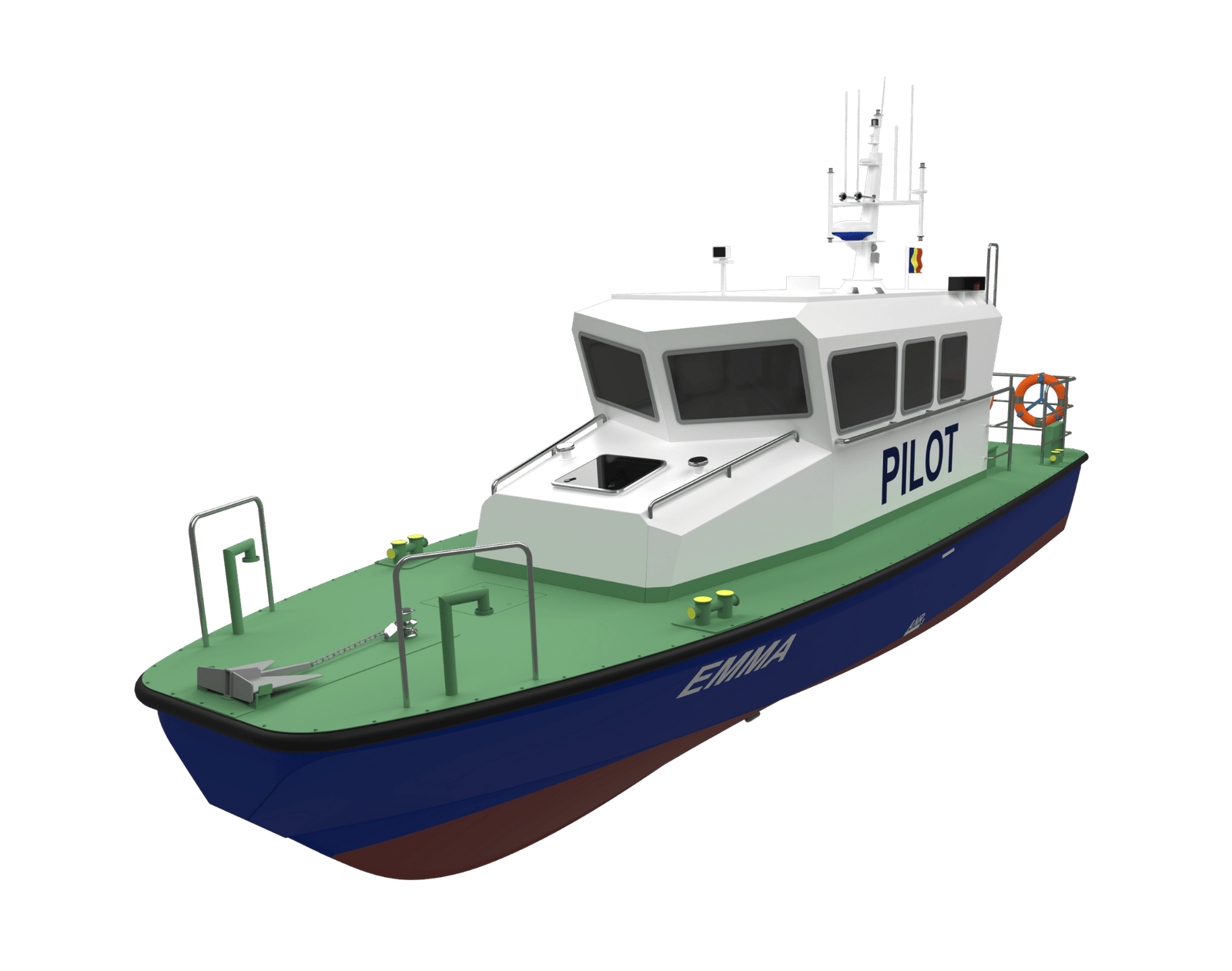 BLU 139 Inland Pilot Boat