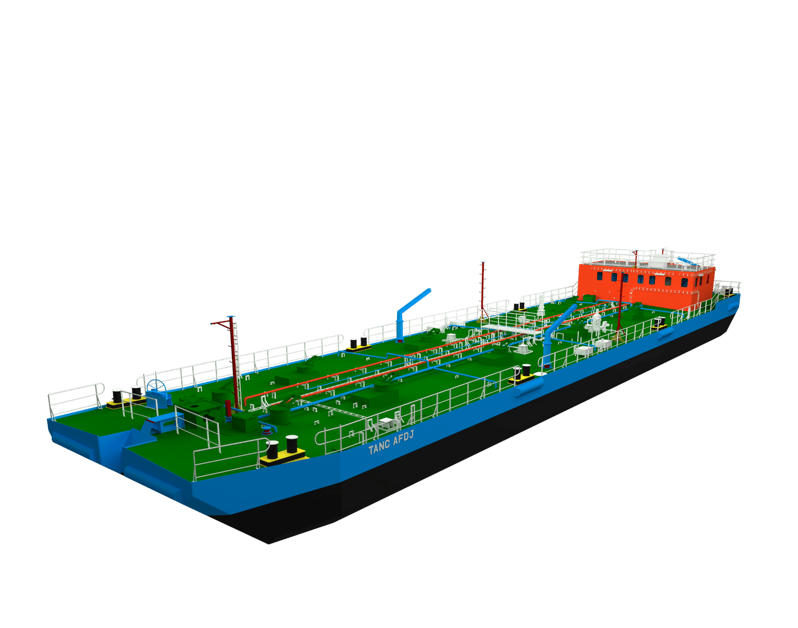 BLU 90 Fuel Tank Barge