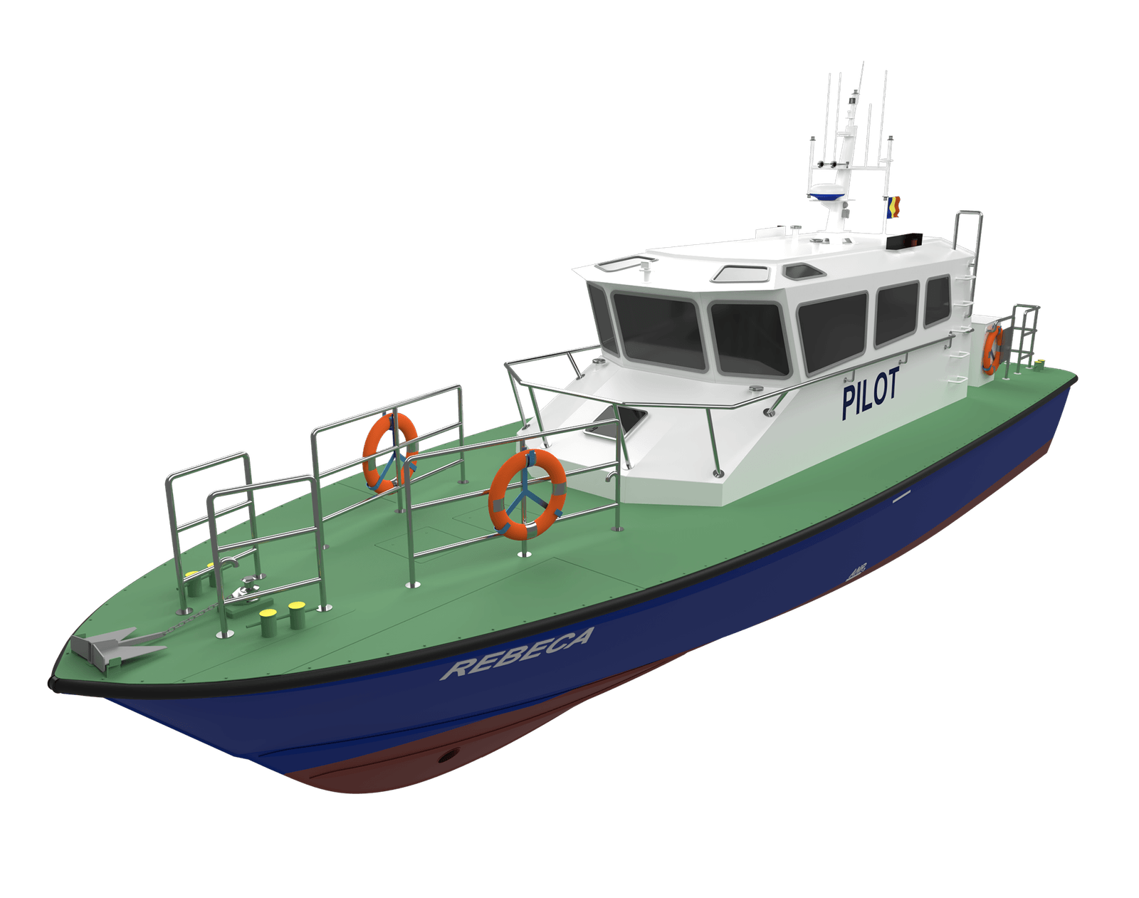 BLU 149 Inland Pilot Boat