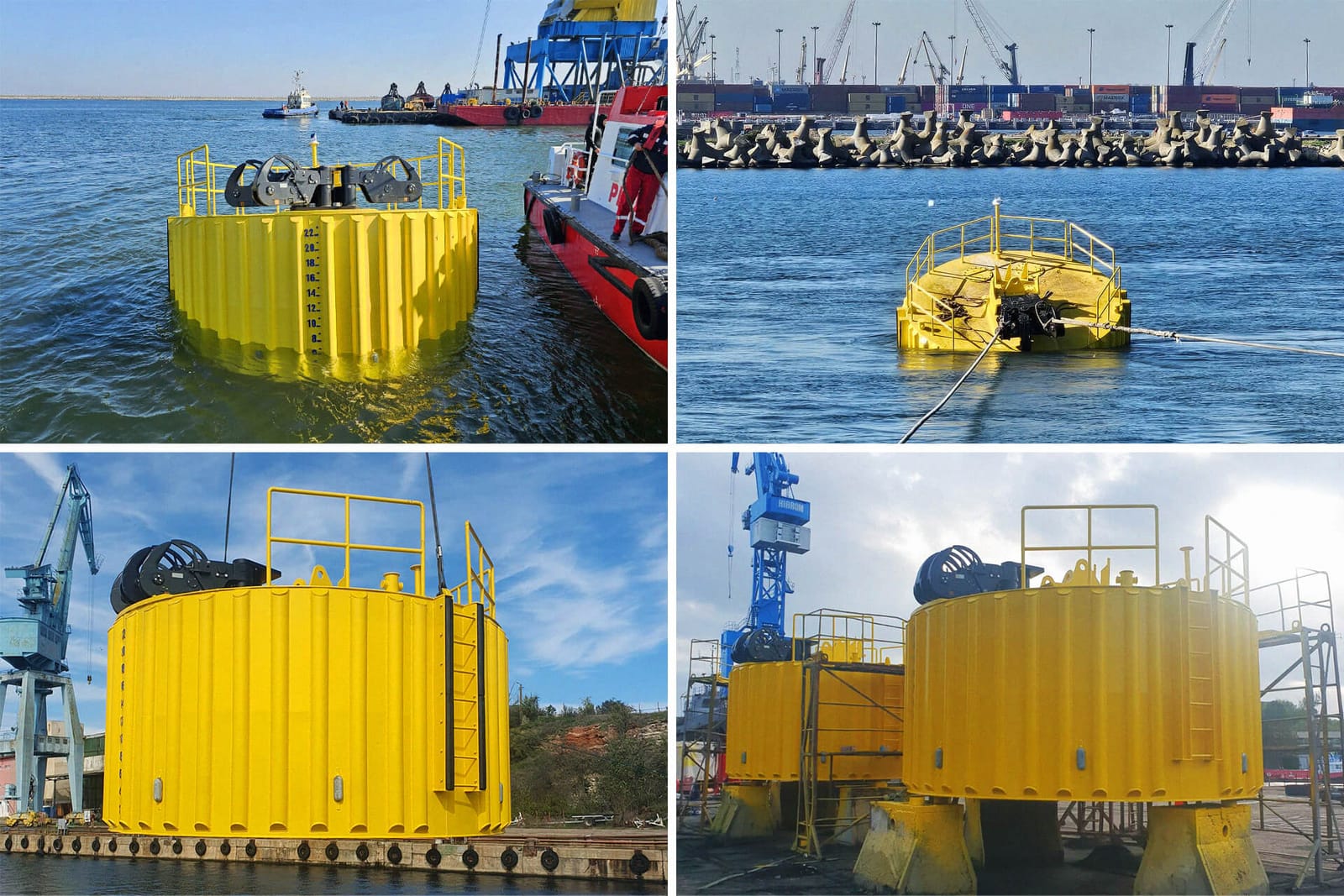 Port of Constanta expands its mooring capacity with an MBM system designed by Blue Lines